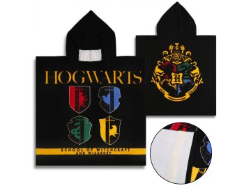 sarcia.eu Harry Potter Otroška brisača, pončo s kapuco za fanta 55x55 cm OEKO-TEX
