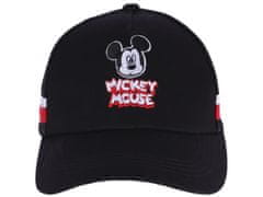 Disney Črna kapa s šiltom Miki Miška DISNEY