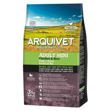 Arquivet hrana za pse za odrasle pse Mini 3 kg
