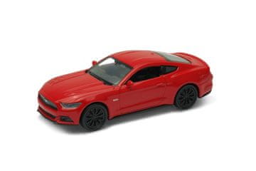 Welly Ford Mustang GT (2015), model 1:34, rdeč