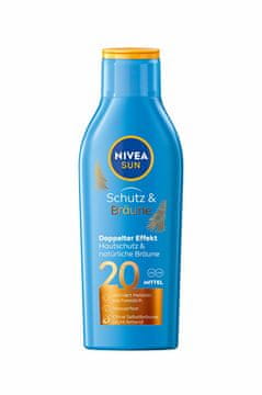 Nivea Intenzivni (Protect & Bronze Sun Lotion) sončenje SPF 20 Sun (Protect & Bronze Sun Lotion) 200 ml