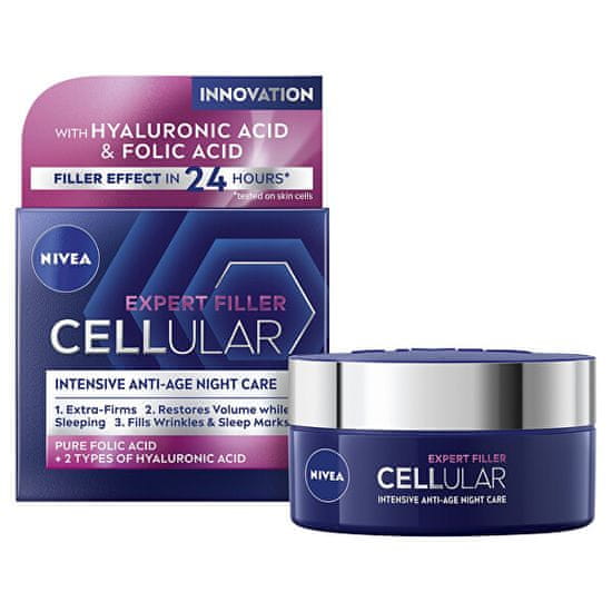Nivea Cellular Expert Filler nočna krema 50 ml