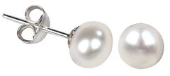 JwL Luxury Pearls Uhani iz pravih belih biserov JL0026