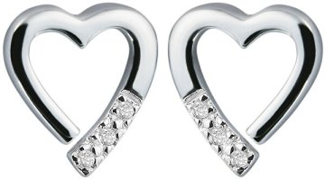 Hot Diamonds Uhani Hot Diamonds Samo dodajte ljubezenski spomini DE110