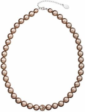 Evolution Group Ogrlica iz bisera 32011.3 bronasta