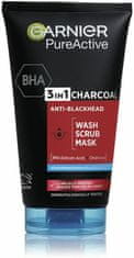 Garnier 3in1 Pure Active (Intensive Charcoal Anti-Blackhead) 150 ml