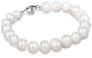 JwL Luxury Pearls Zapestnica iz pravih belih biserov JL0362