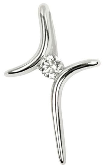 Brilio Silver Srebrn obesek s kristalom 446 001 00343 04