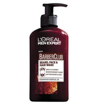 Loreal Paris Barber Club Gel 3 v 1 (Beard, Face & Hair Wash) 200 ml