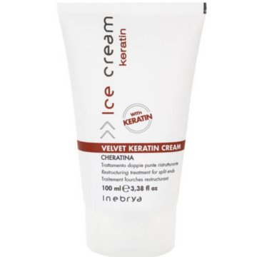 Inebrya Ice Cream Keratin obnovo (Velvet Keratin Cream) 100 ml