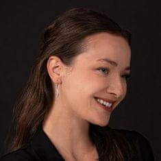 Modni uhani s kristali 745 239 001 00877 0700000