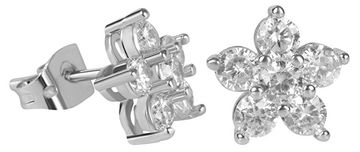 Troli Svetleči cvetni uhani