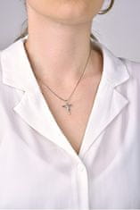 Srebrni obesek Angel s kristali 446 001 00379 04
