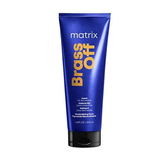 Matrix Maska za nevtralizacijo medeninastih podtonov Total Results (Brass Off Color Obsessed) 200 ml