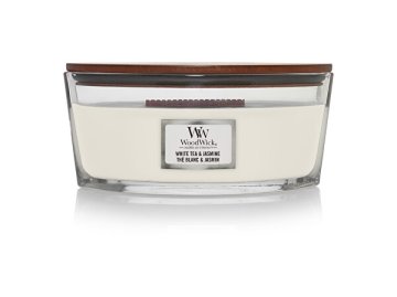 Woodwick Ladja z dišečimi svečami White Tea & Jasmine 453,6 g