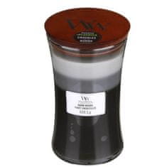 Woodwick Dišavna sveča Trilogy Fireside, Redwood, sandalovina Clove 609,5 g
