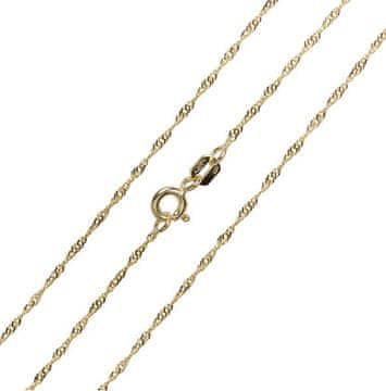 Luksuzna veriga iz rumenega zlata 45 cm 271 115 00181