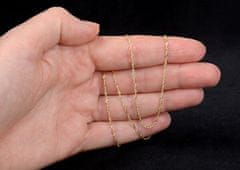 Luksuzna veriga iz rumenega zlata 45 cm 271 115 00181