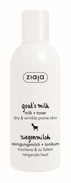Ziaja Tonik za obraz in čistilno mleko 2v1 Goat`s Milk 200 ml