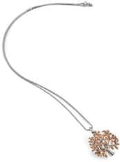 Hot Diamonds Luksuzna srebrna ogrlica z drevesom življenja Jasmine DP701 (veriga, obesek)