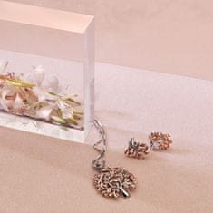 Hot Diamonds Luksuzna srebrna ogrlica z drevesom življenja Jasmine DP700 (veriga, obesek)