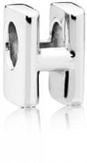Pandora Srebrna perla "H" 797462