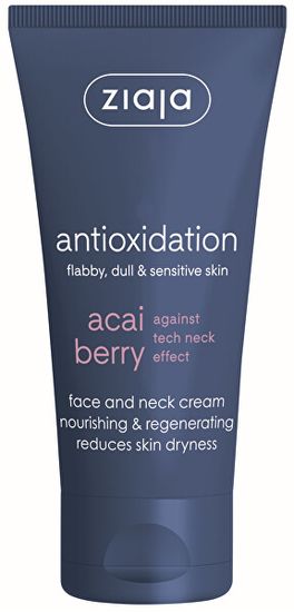Ziaja Obnavljanje in vlažilna krema za vrat obraza in Acai Berry ( Nourish ing and Regenerating Face and N