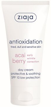 Ziaja Pomirjujoča dnevna krema SPF 10 Acai Berry ( Protective & Soothing Day Cream) 50 ml