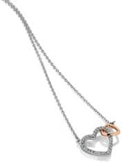 Hot Diamonds Srebrna ogrlica s pravim diamantom Flora DP732