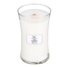 Woodwick Dišeča vaza za sveče Posteljnina 609,5 g