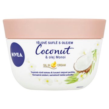 Nivea Soufflé za telo s Coconut in Manojevim oljem 200 ml