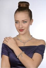 JwL Luxury Pearls Zapestnica iz pravih sivih biserov JL0558