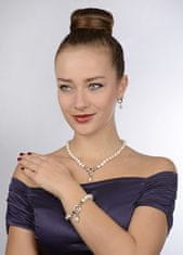 JwL Luxury Pearls Zapestnica iz pravih belih biserov JL0560