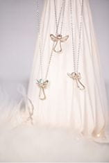 Levien Kristalna ogrlica Guardian Angel Rainbow