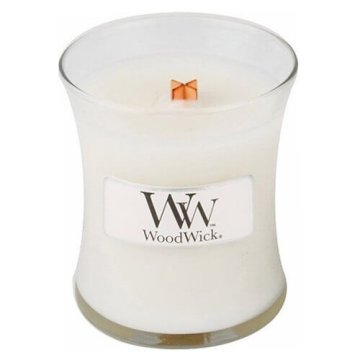 Woodwick Dišeča vaza za sveče Posteljnina 85 g