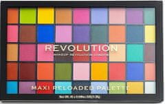 Makeup Revolution Ponovno naloženo Maxi 45 senčilo za oči ( Maxi Reloaded Palette Monster Mattes) 60,75 g