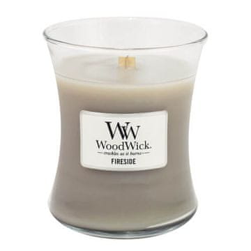 Woodwick Dišeča vaza za sveče Fireside 275 g