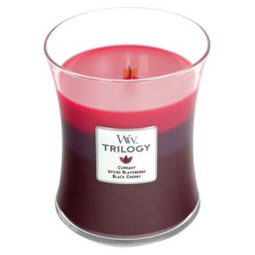 Woodwick Vaza za dišečo svečo Trilogy Sun Ripened Berries 275 g