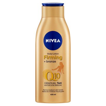 Nivea Zpevňující tonik Q10 Firming + Bronze ( Body Lotion) 400 ml