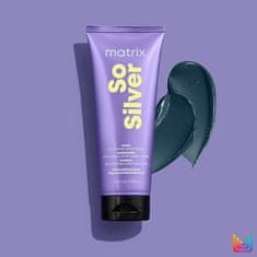 Matrix Globinska maska za blond do platinaste lase So Silver (Color Obsessed Triple Power Mask) 200 ml