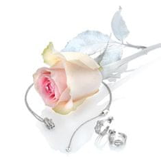 Hot Diamonds Srebrni uhani z diamanti Tender DE641