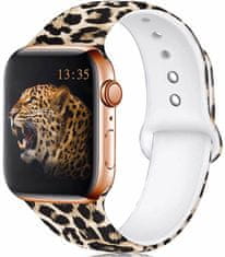 4wrist Silicone band for Apple Watch - Leopard 38/40 mm