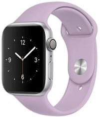 4wrist Silicone band for Apple Watch - Light Purple 38/40 mm - S/M