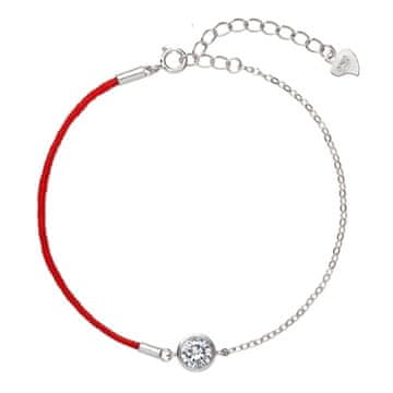 Evolution Group Srebrna zapestnica s cirkonom 13004.3