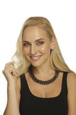 JwL Luxury Pearls Dvojna ogrlica iz pravih črnih biserov JL0657