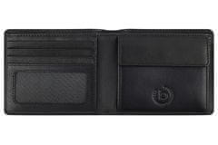 Bugatti Moška usnjena denarnica 49108101 Black