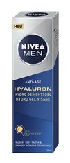Nivea Men Hyaluron Anti-Age osvežilni gel za kožo (Hydro Gel Visage) 50 ml