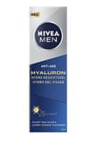 Nivea Men Hyaluron Anti-Age osvežilni gel za kožo (Hydro Gel Visage) 50 ml
