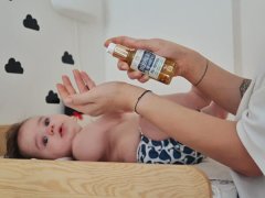 Purity Vision Organsko pomirjujoče jantarno olje za dojenčke 95 ml