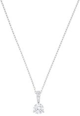 Swarovski Ogrlica z bleščečimi kristali Solitaire 5472635
